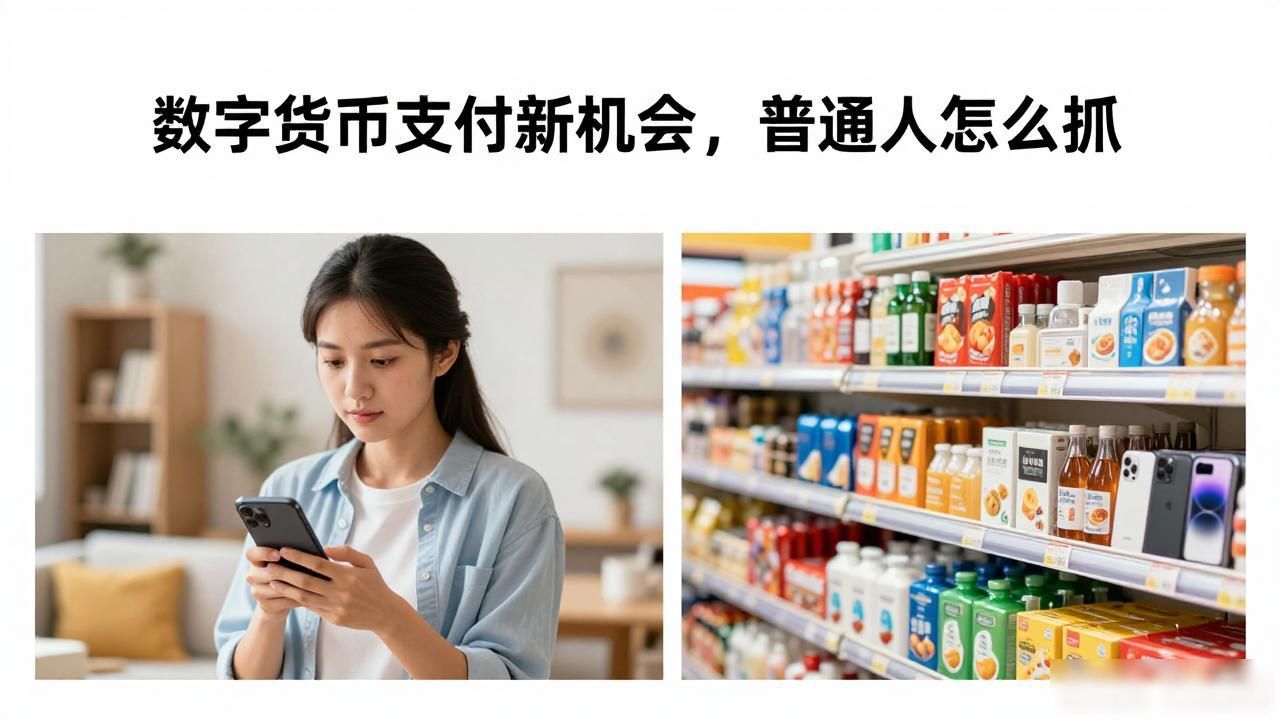 数字货币支付新机会，普通人怎么抓
