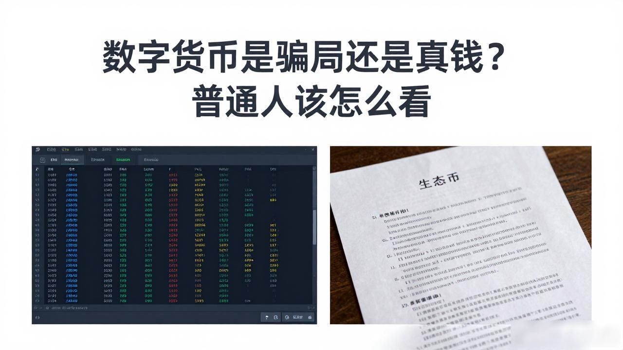 数字货币是骗局还是真钱？普通人该怎么看
