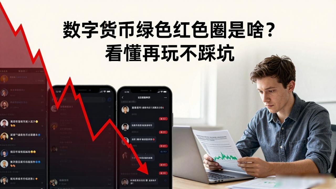 数字货币绿色红色圈是啥？看懂再玩不踩坑