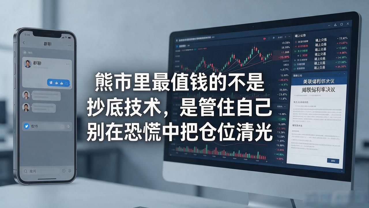 数字货币熊市来了别慌，亏掉八位数的老玩家掏心窝跟你说几句大实话