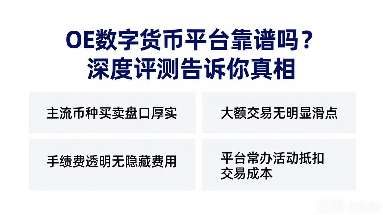 OE数字货币平台靠谱吗？深度评测告诉你真相
