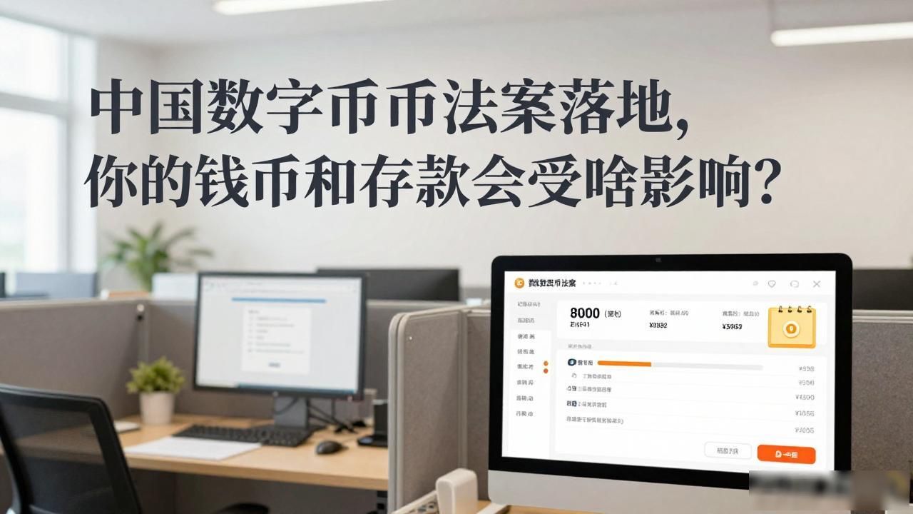 中国数字货币法案落地，你的钱包和存款会受啥影响？
