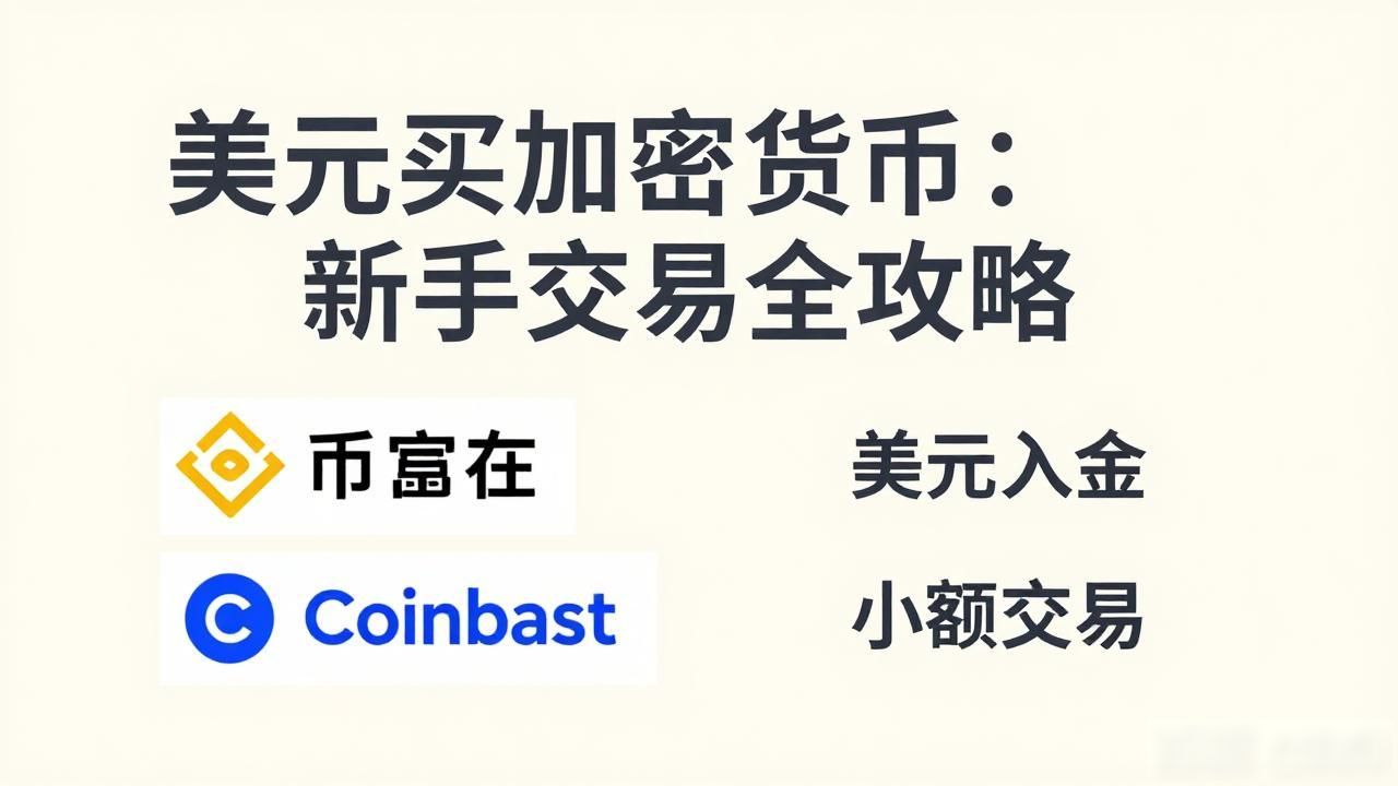 美元买加密货币：新手交易全攻略