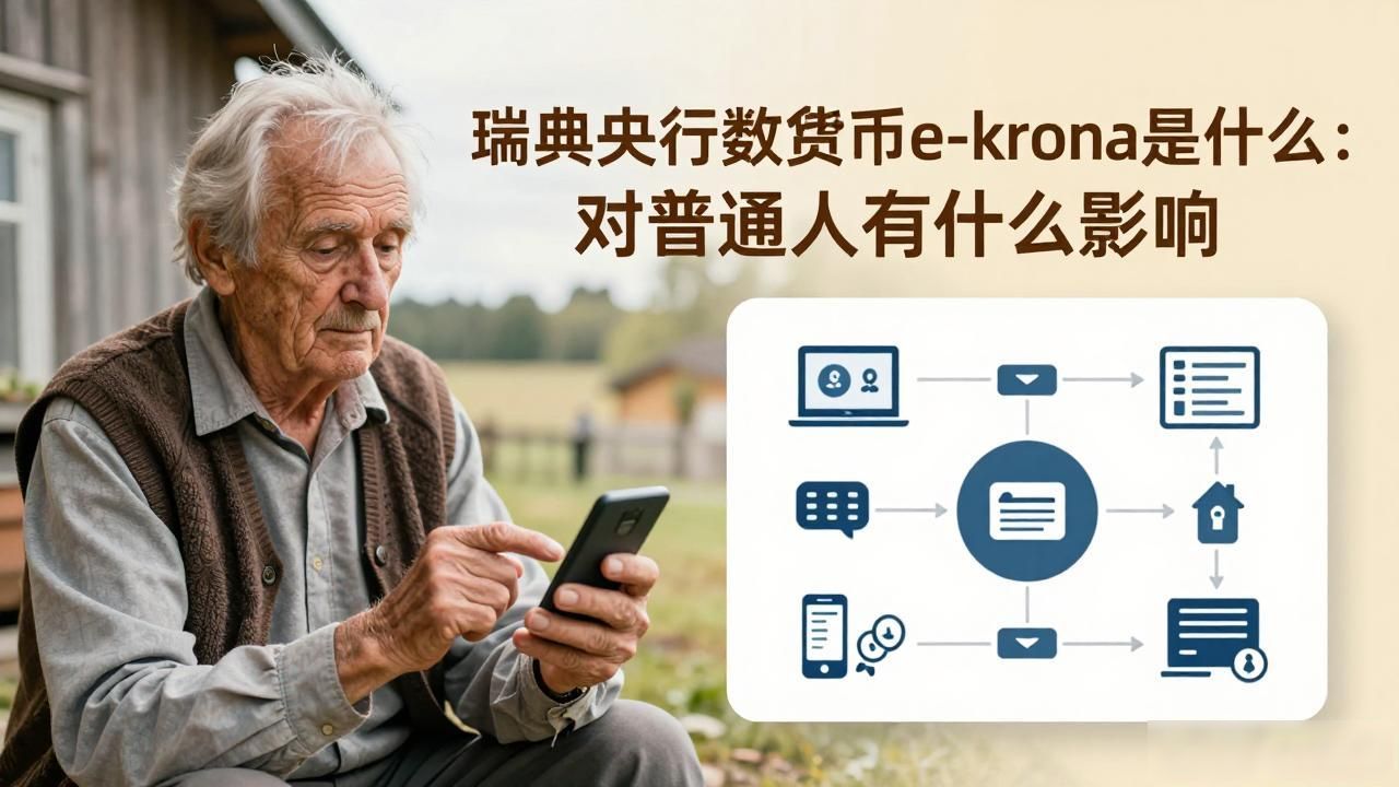 瑞典央行数字货币e-krona是什么：对普通人有什么影响