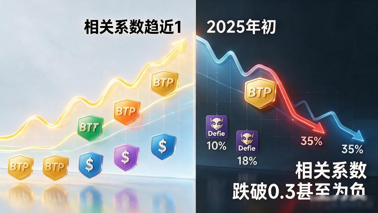 数字货币相关系数怎么看？买了七八个币不代表真的分散了风险