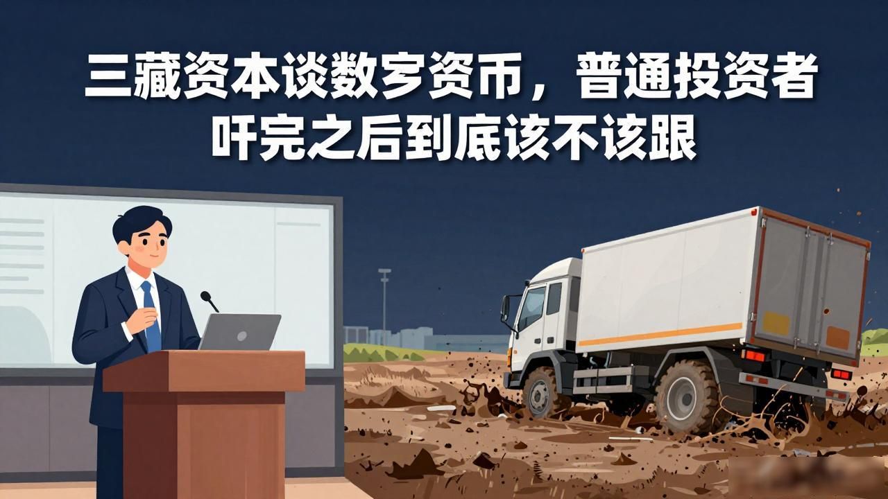 三藏资本谈数字货币，普通投资者听完之后到底该不该跟