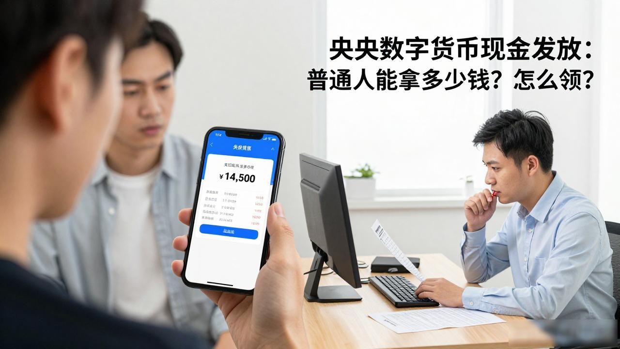 央行数字货币现金发放：普通人能拿多少钱？怎么领？