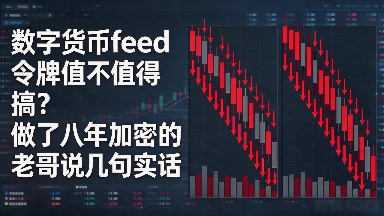 数字货币feed令牌值不值得搞？做了八年加密的老哥说几句实话