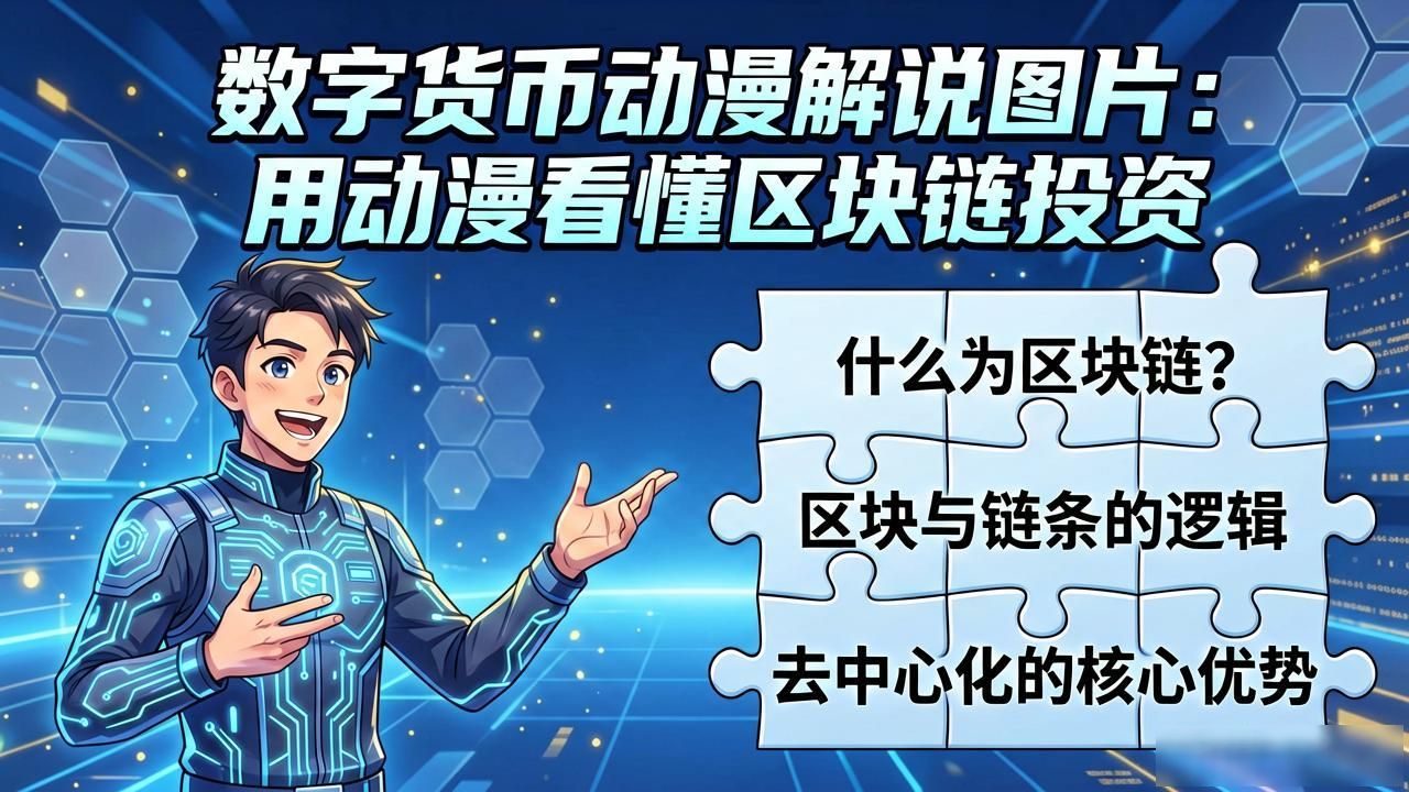 数字货币动漫解说图片：用动漫看懂区块链投资