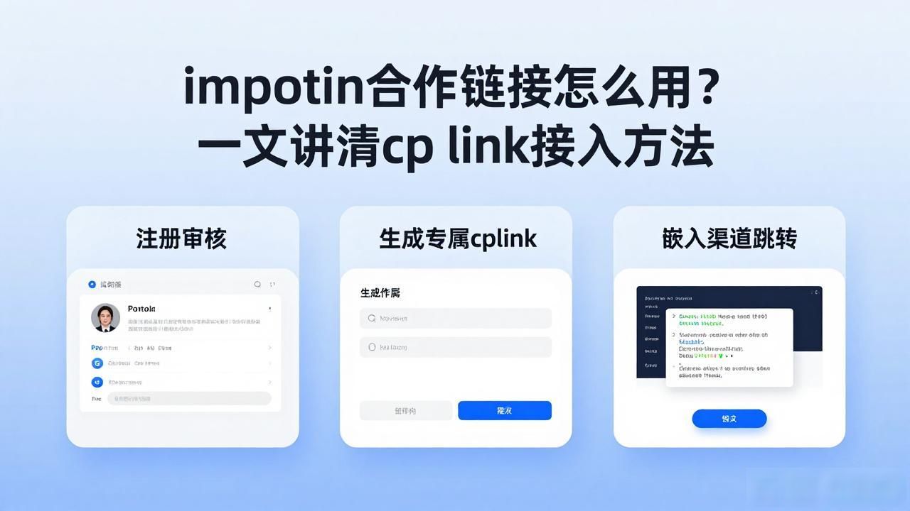 imtoken合作链接怎么用？一文讲清cp link接入方法