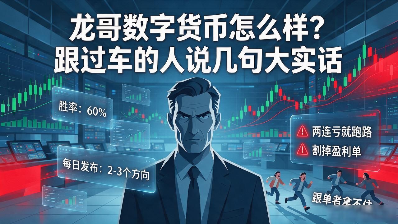 龙哥数字货币怎么样？跟过车的人说几句大实话