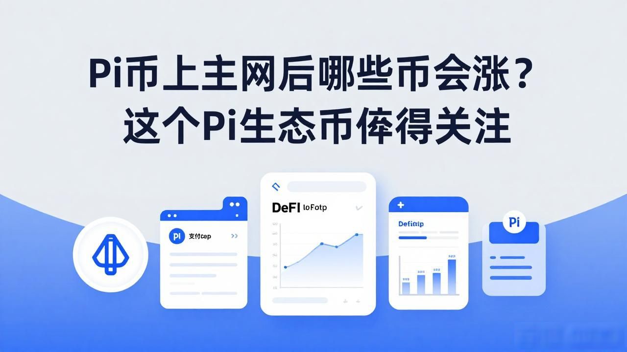 Pi币上主网后哪些币会涨？这几个Pi生态币值得关注