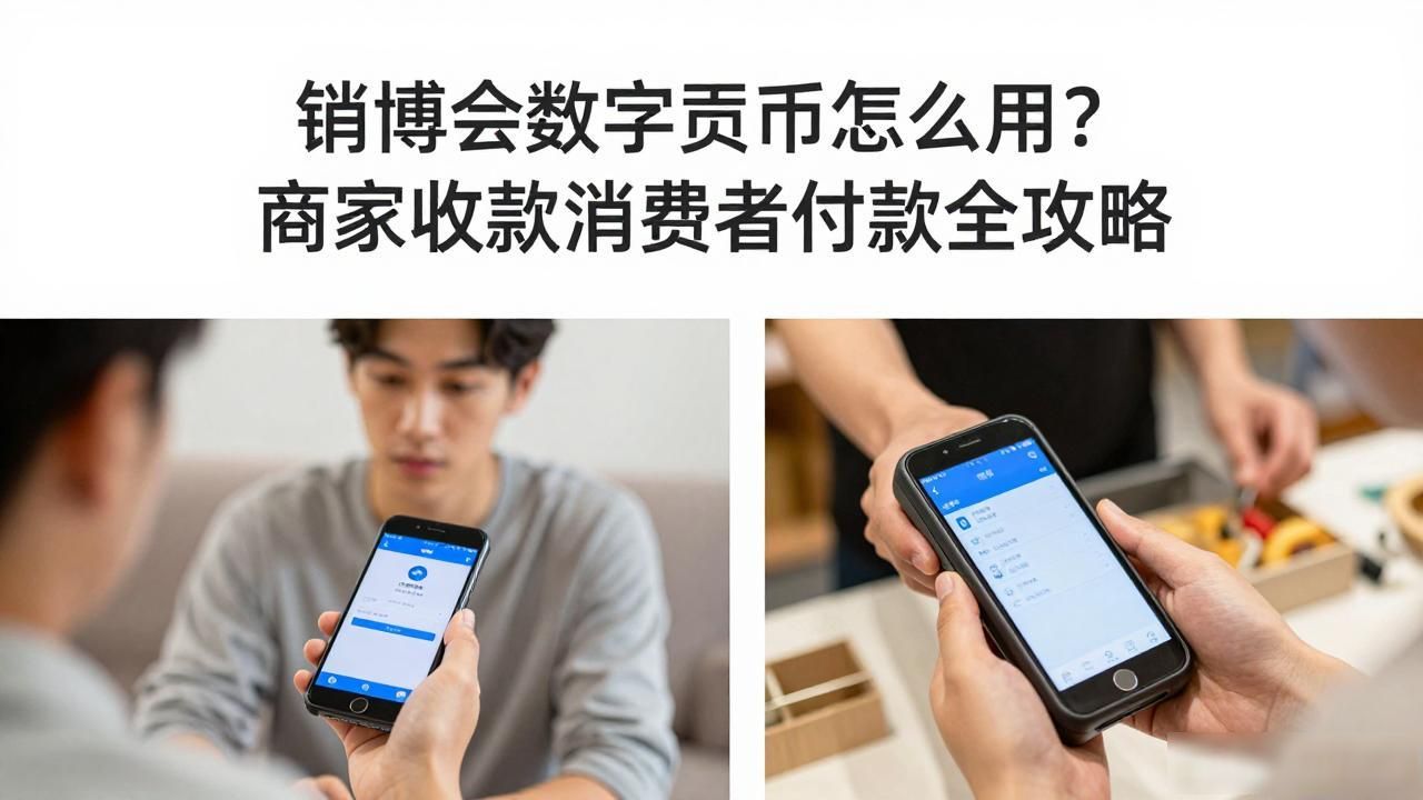 销博会数字货币怎么用？商家收款消费者付款全攻略