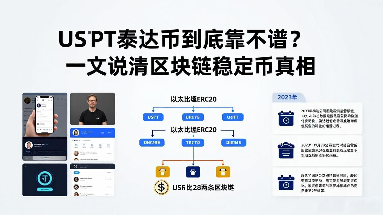 USDT泰达币到底靠不靠谱？一文说清区块链稳定币真相
