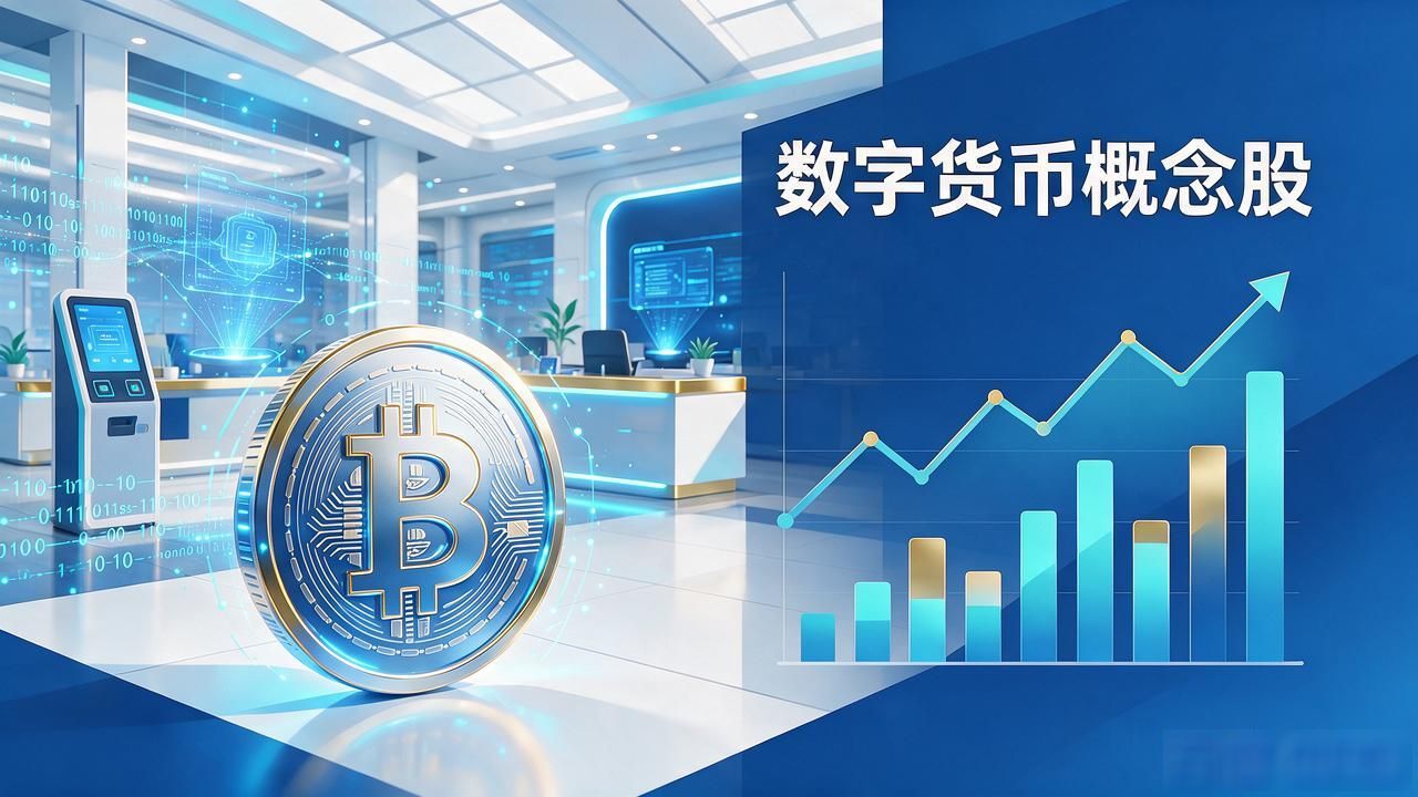A股数字货币概念股龙头股推荐