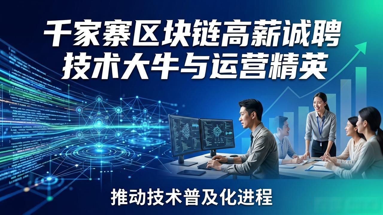 千家寨区块链高薪诚聘技术大牛与运营精英