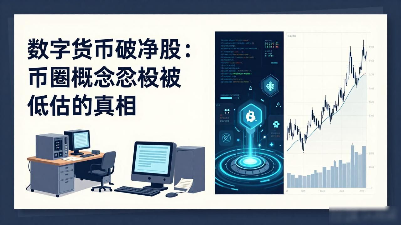 数字货币破净股：币圈概念股被低估的真相