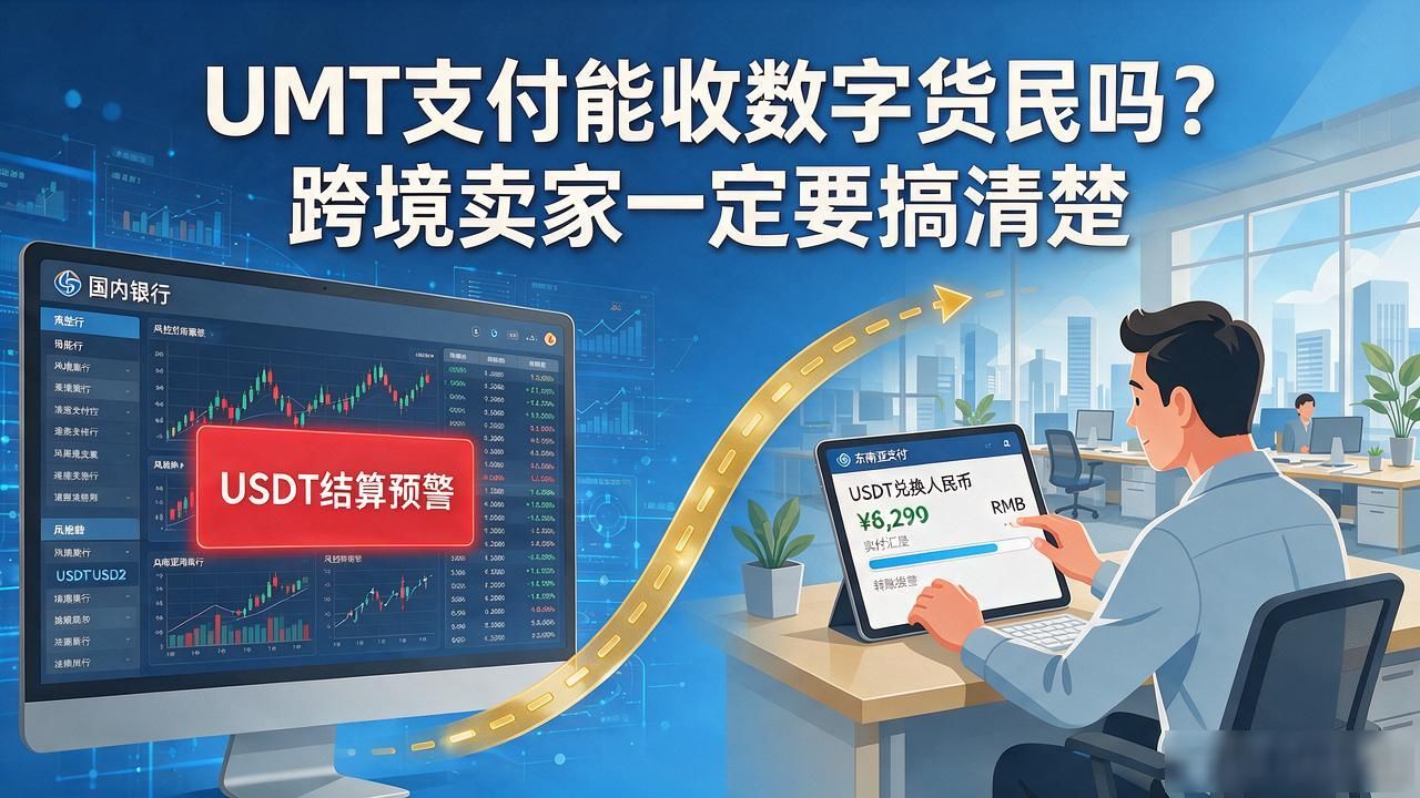 UMT支付能收数字货币吗？跨境卖家一定要搞清楚