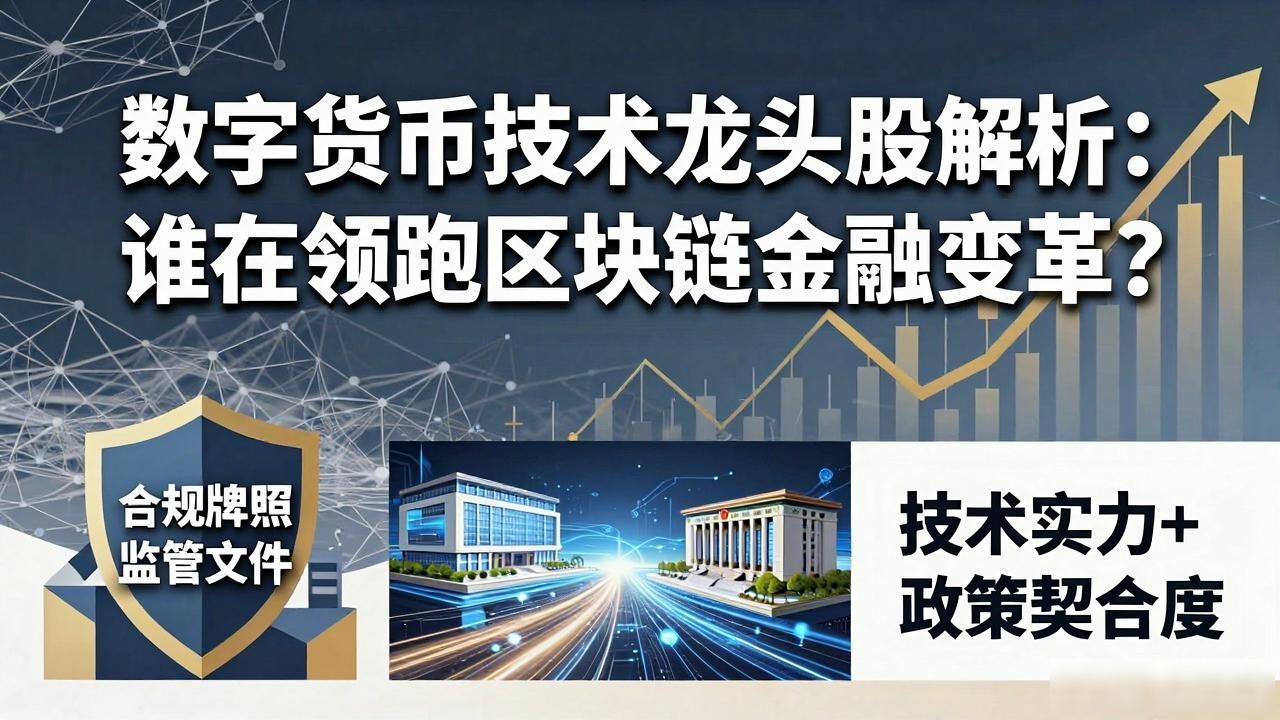 数字货币技术龙头股解析：谁在领跑区块链金融变革？