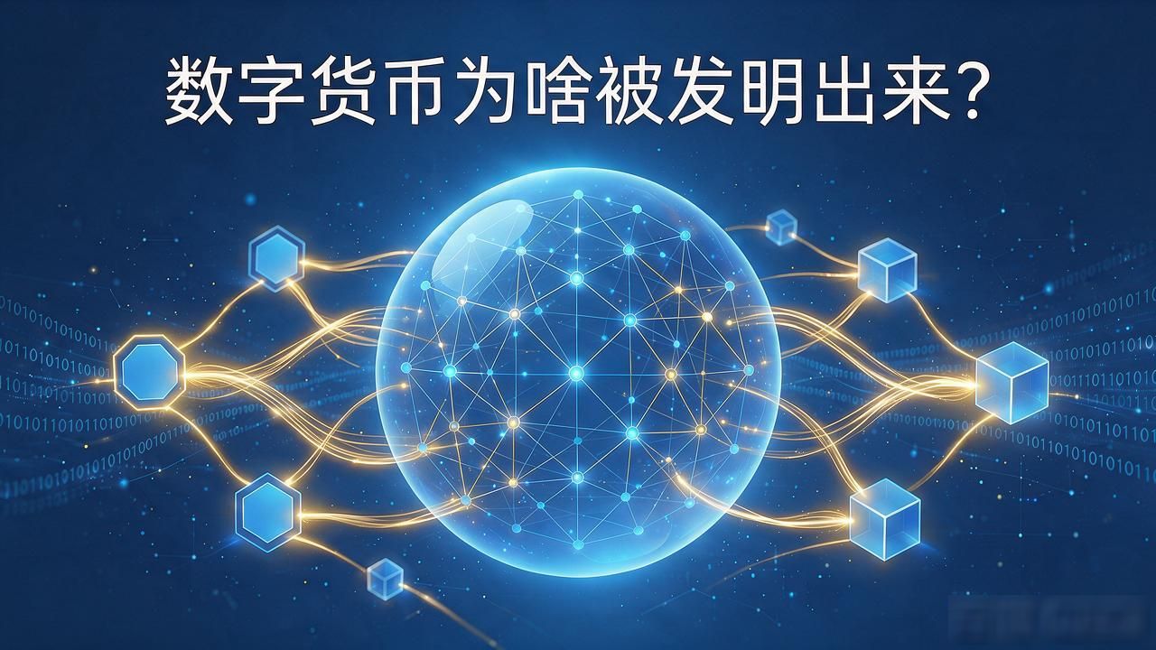数字货币为啥被发明出来？
