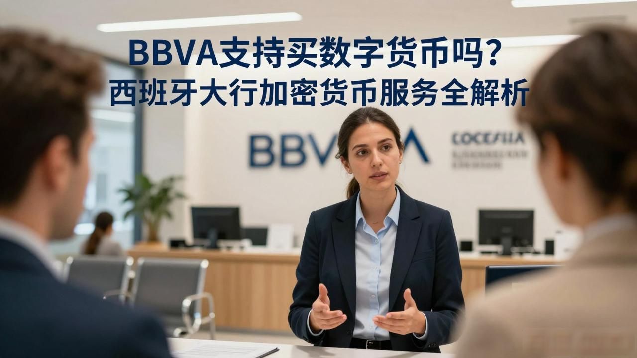 BBVA支持买数字货币吗？西班牙大行加密货币服务全解析