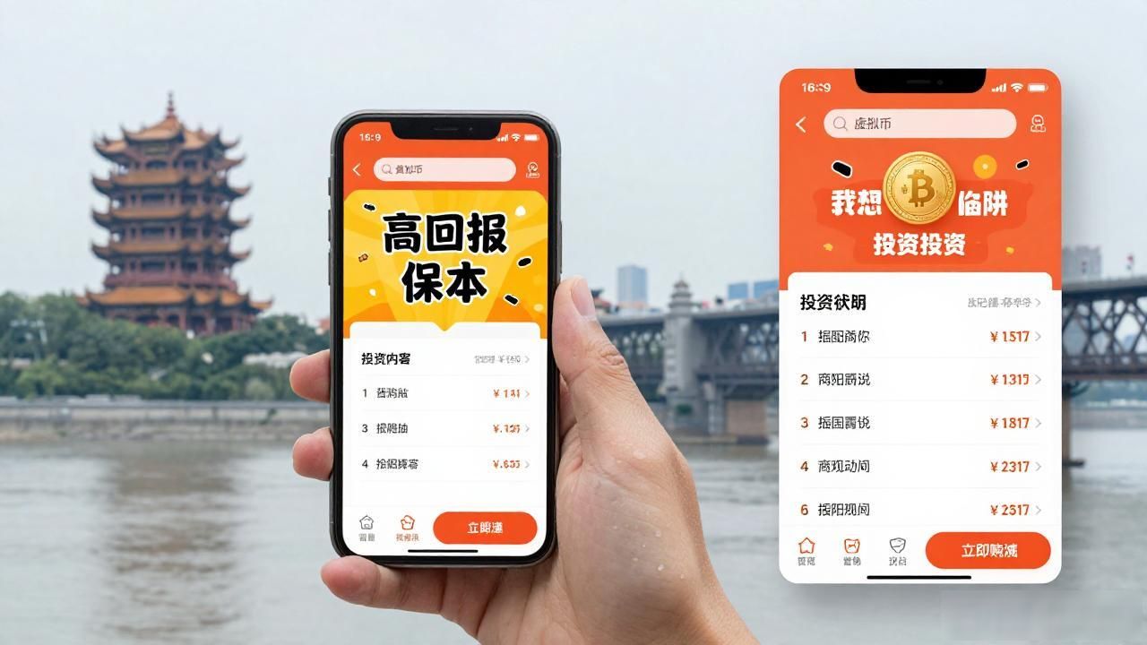 武汉虚拟币骗局曝光：别被"高回报"迷了眼
