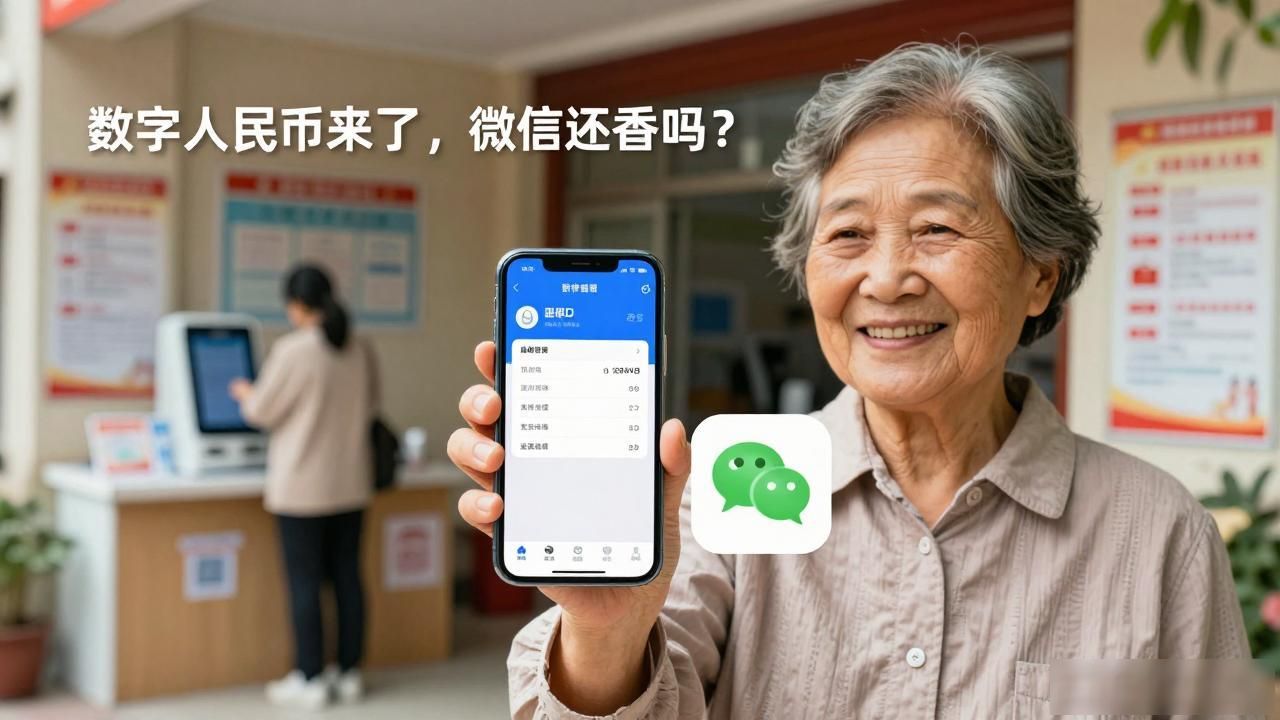 数字人民币来了，微信还香吗？