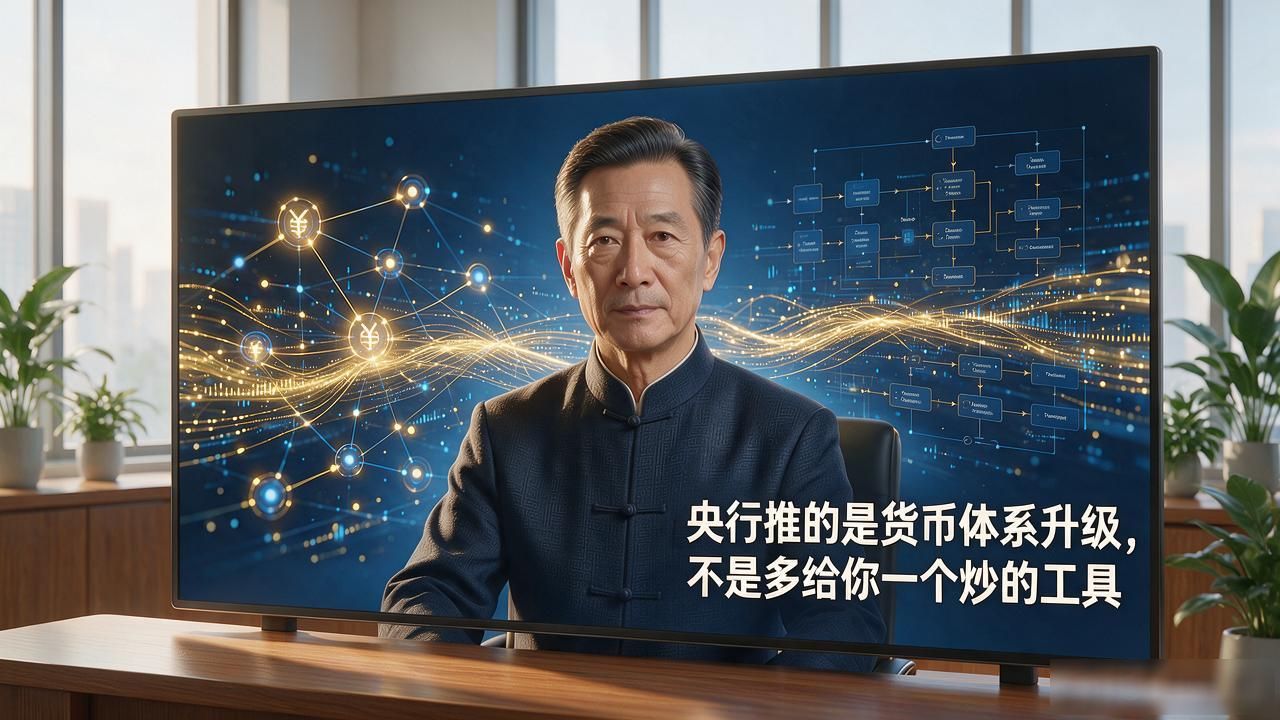 院士谈数字货币的视频，几段话把底层逻辑讲透了，值得反复看