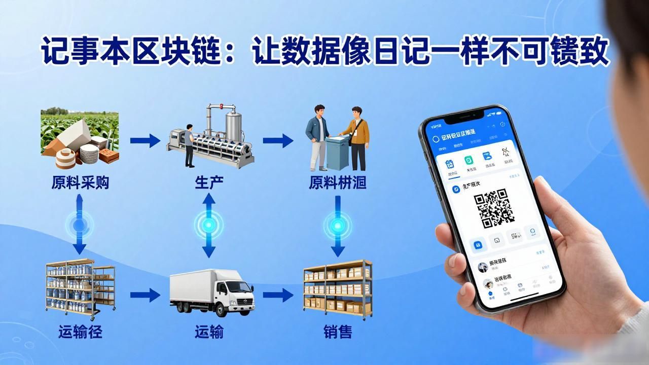 记事本区块链：让数据像日记一样不可篡改
