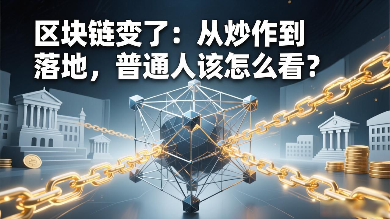 区块链变了：从炒作到落地，普通人该怎么看？