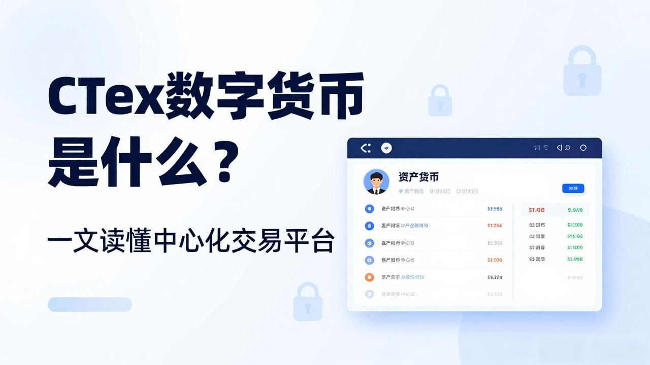 C丅ex数字货币是什么？一文读懂中心化交易平台