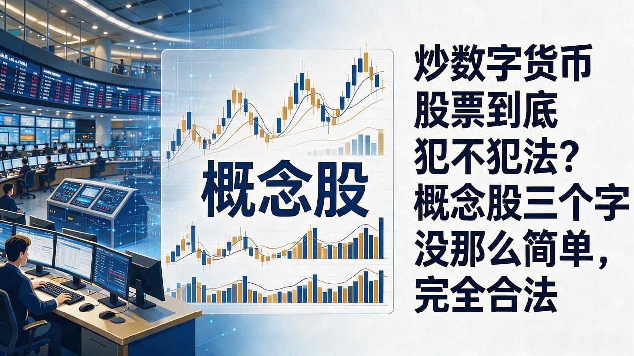 炒数字货币股票到底犯不犯法？"概念股"三个字没那么简单