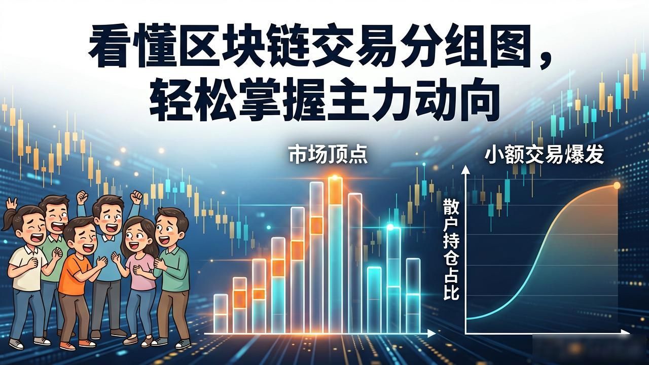 看懂区块链交易分组图，轻松掌握主力动向