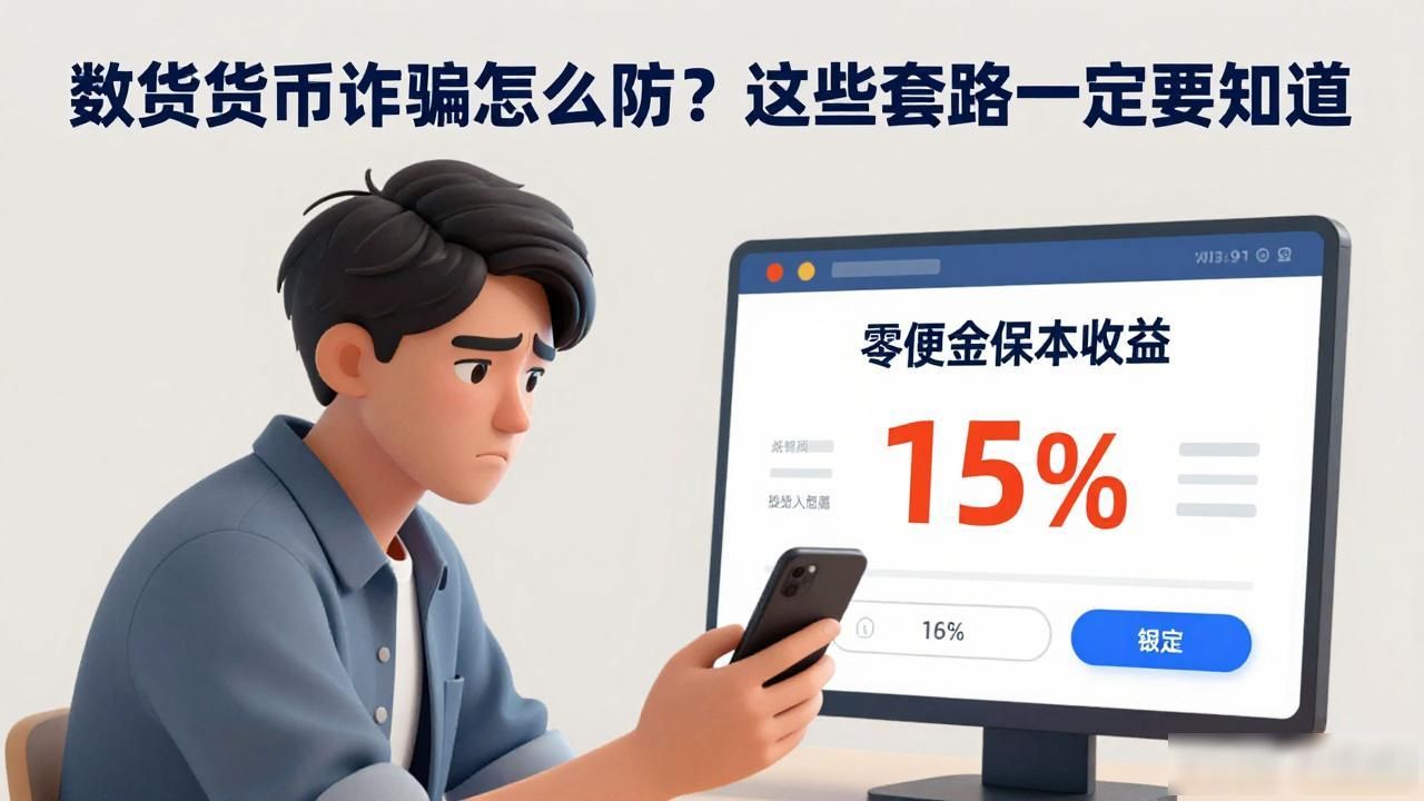 数字货币诈骗怎么防？这些套路一定要知道