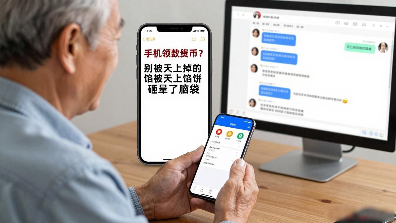 手机领数字货币？别被天上掉的馅饼砸晕了脑袋