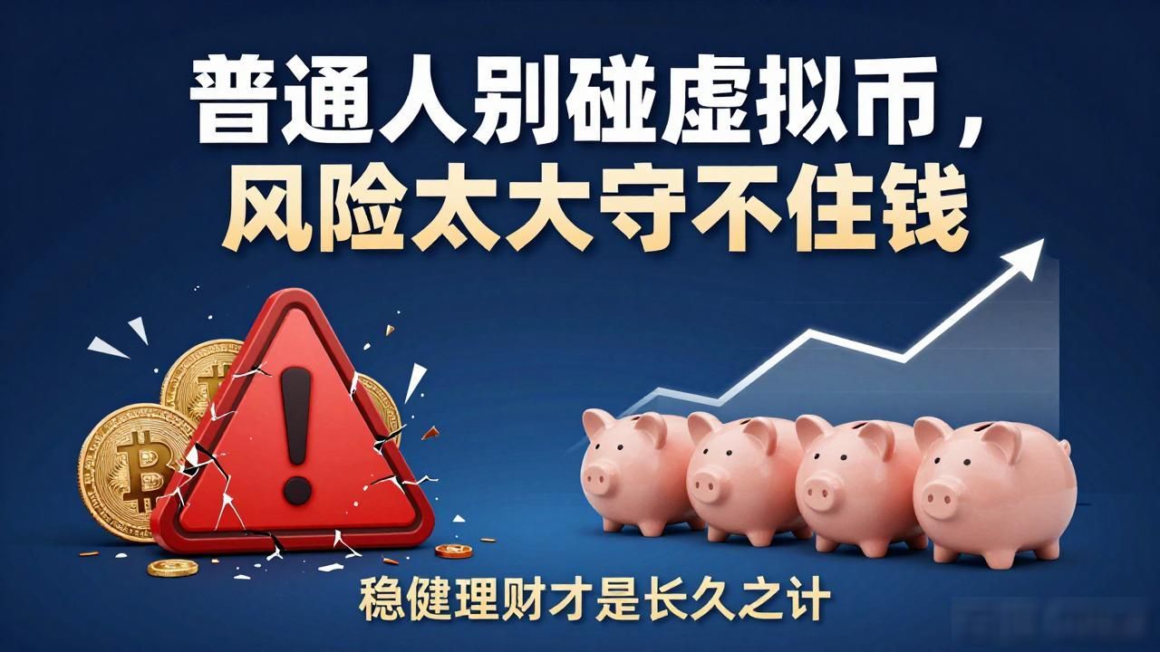 普通人别碰虚拟币，风险太大守不住钱
