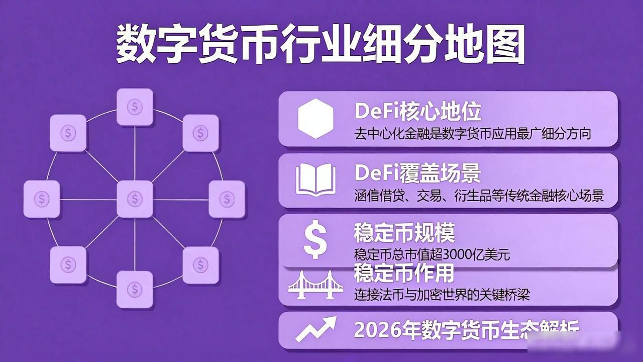 数字货币行业细分地图：从公链到DeFi全解析