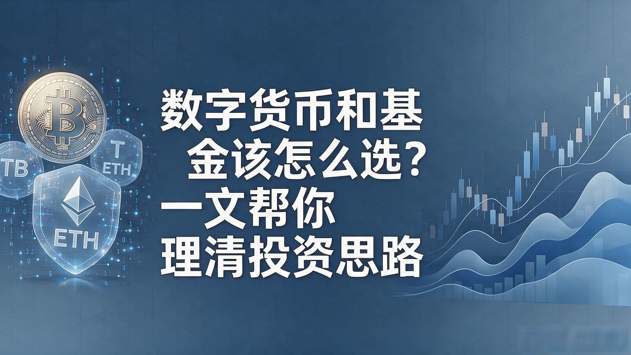 数字货币和基金该怎么选？一文帮你理清投资思路