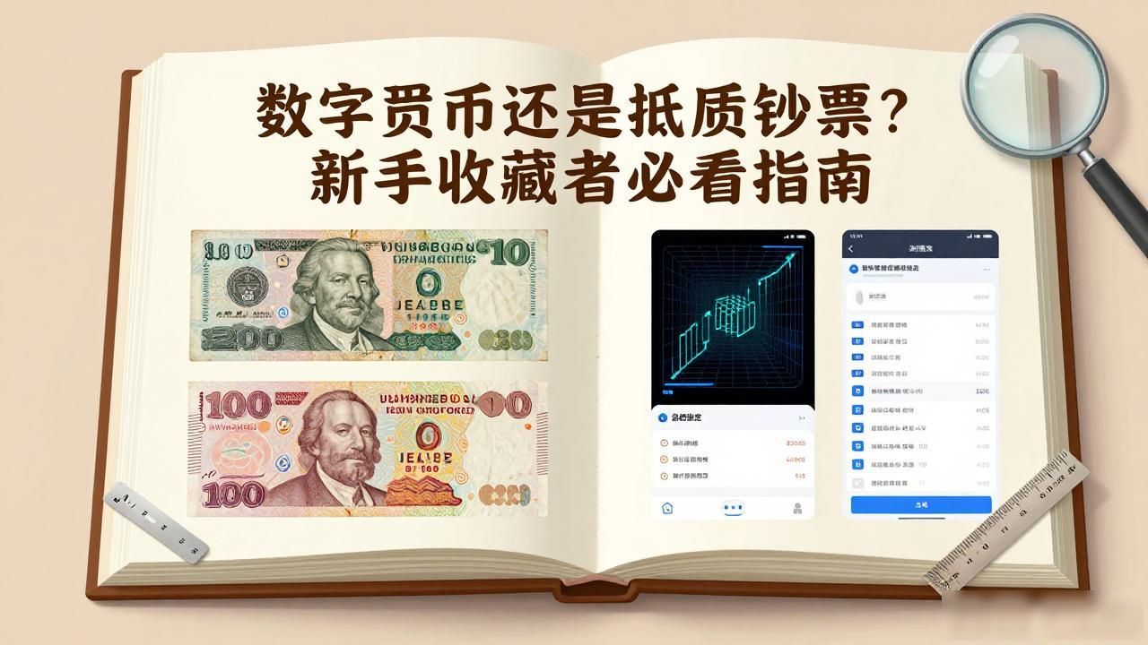 数字货币还是纸质钞票？新手收藏者必看指南