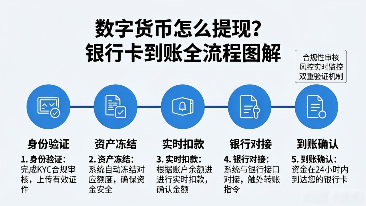 数字货币怎么提现？银行卡到账全流程图解