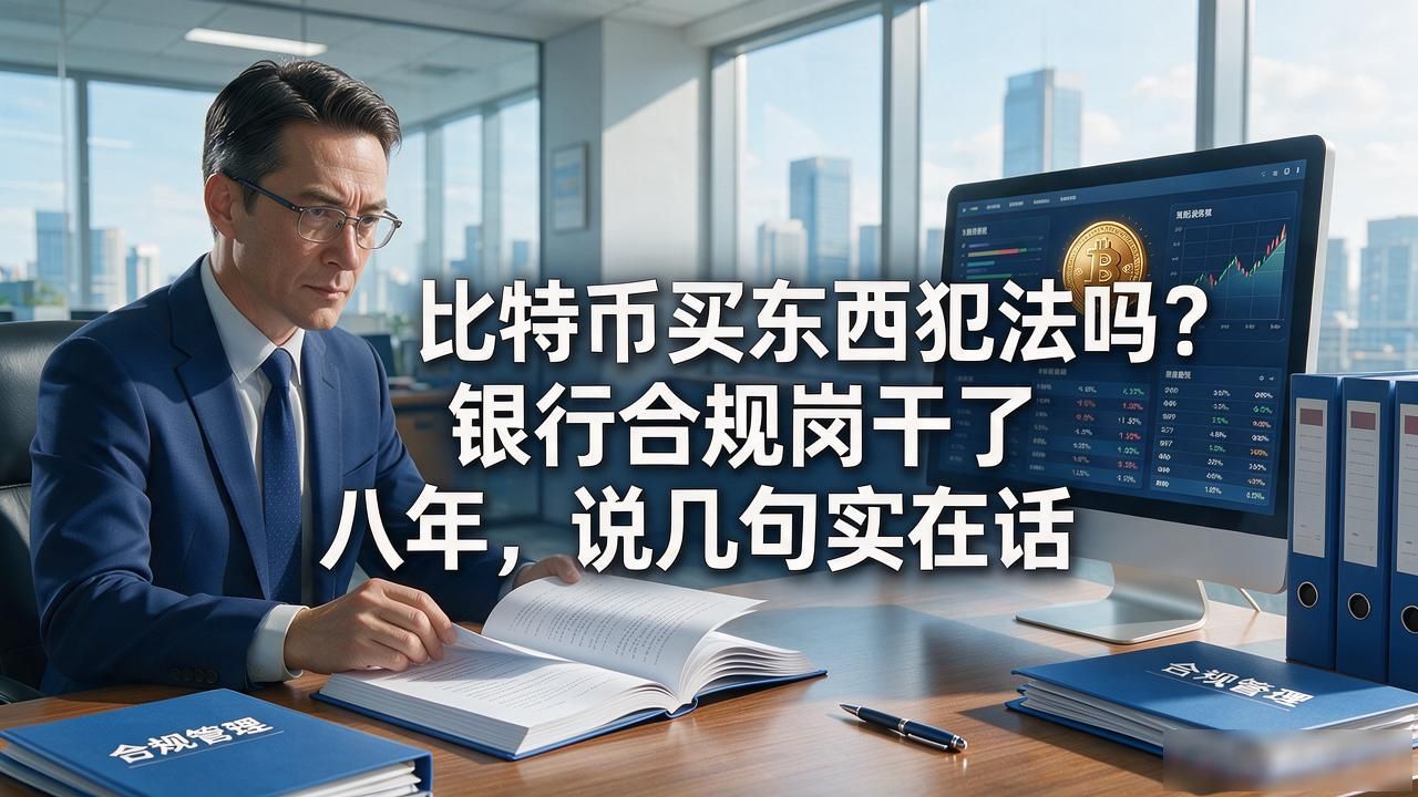 比特币买东西犯法吗？银行合规岗干了八年，说几句实在话