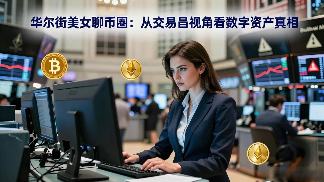 华尔街美女聊币圈：从交易员视角看数字资产真相