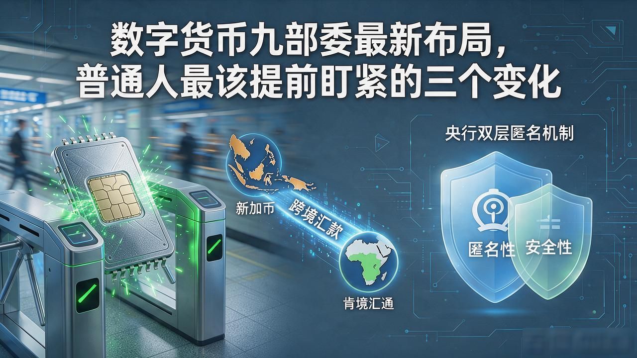 数字货币九部委最新布局，普通人最该提前盯紧的三个变化