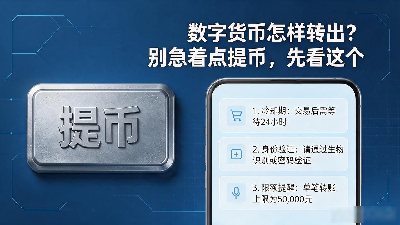 数字货币怎样转出？别急着点提币，先看这个