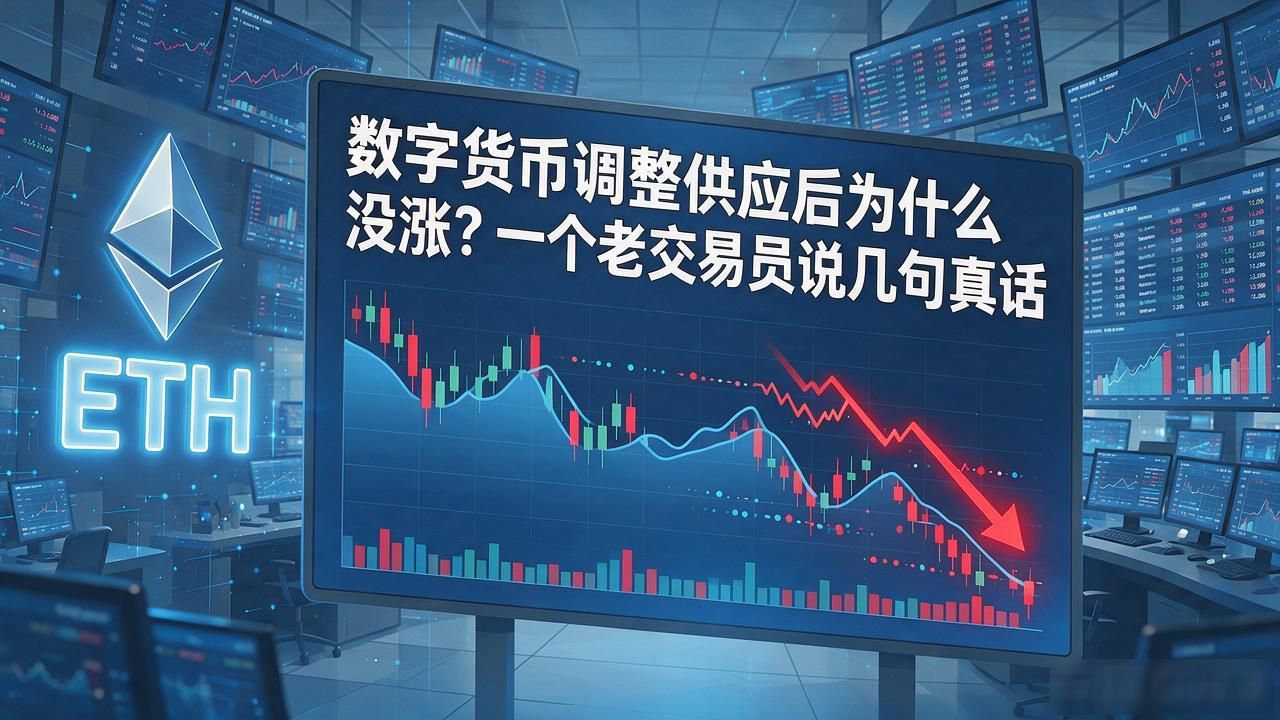 数字货币调整供应后为什么没涨？一个老交易员说几句真话