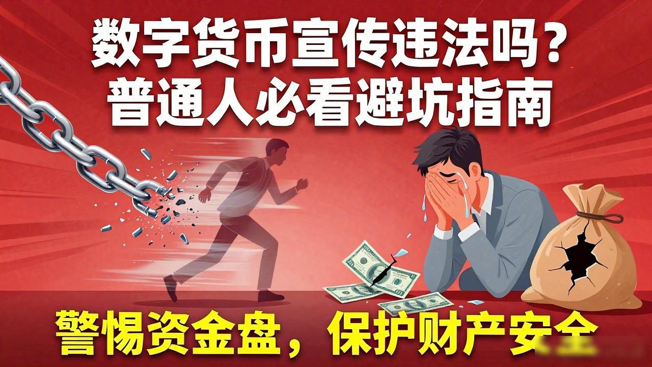 数字货币宣传违法吗？普通人必看避坑指南