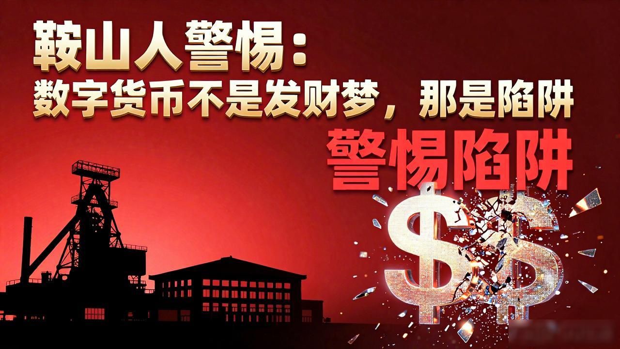 鞍山人警惕：数字货币不是发财梦，那是陷阱