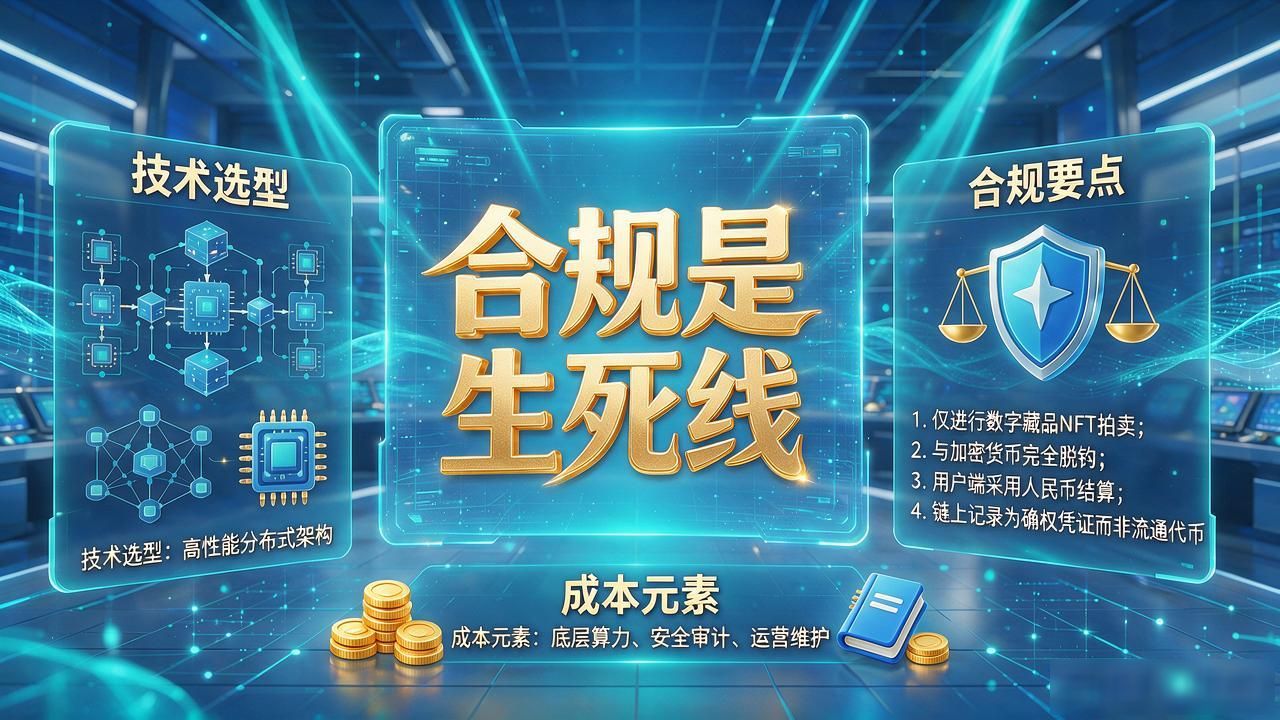 数字货币拍卖直播平台怎么搭？技术选型、合规要点、成本全讲清