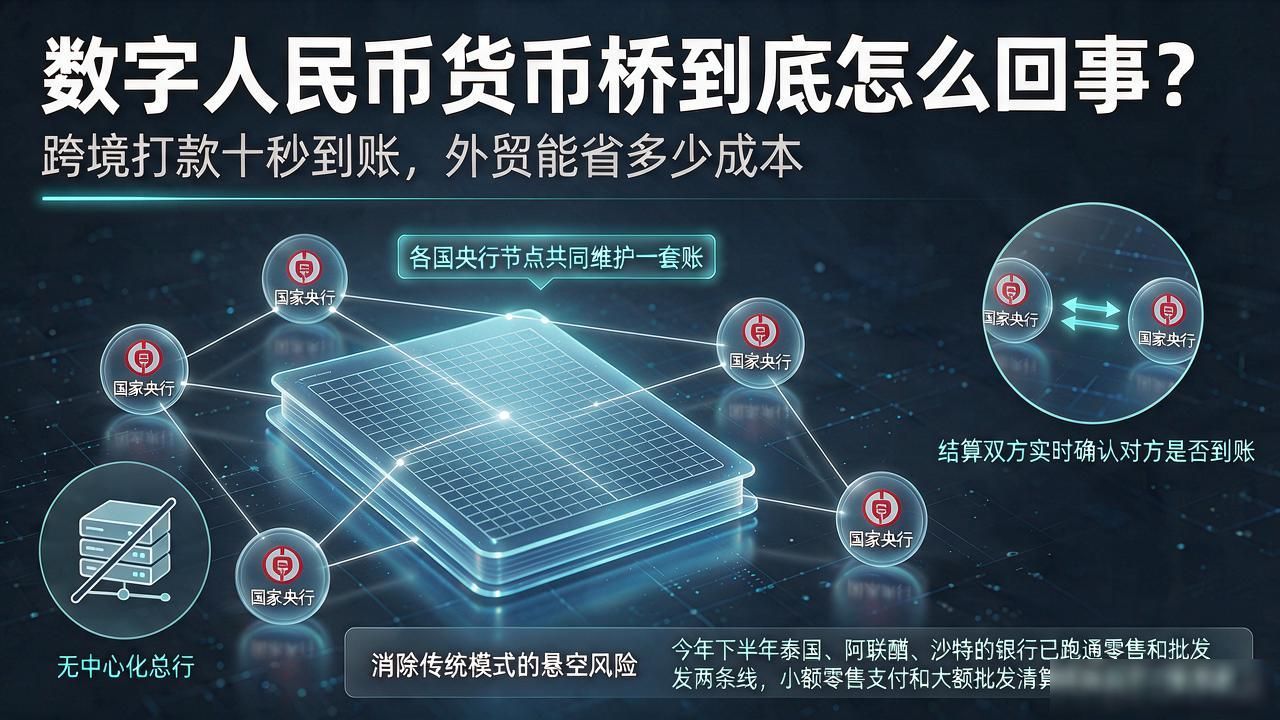 数字人民币货币桥到底怎么回事？跨境打款十秒到账，外贸能省多少成本