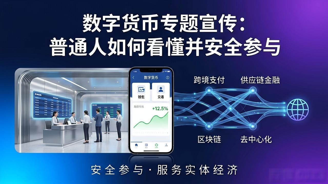 数字货币专题宣传：普通人如何看懂并安全参与